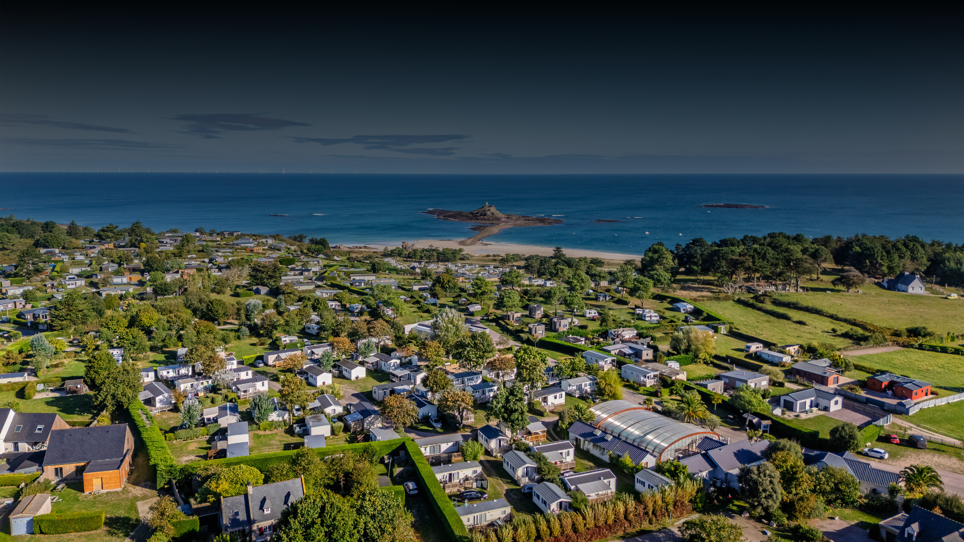 Camping indépendant à Erquy, à 400 m de la mer